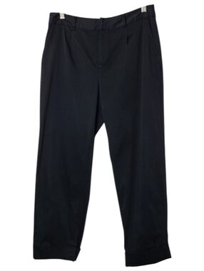 Kate Spade New York Black Ankle Crop Pants Women’s Size 6 Workwear Minimalist